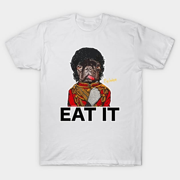 Pug jackson T-Shirt by darklordpug